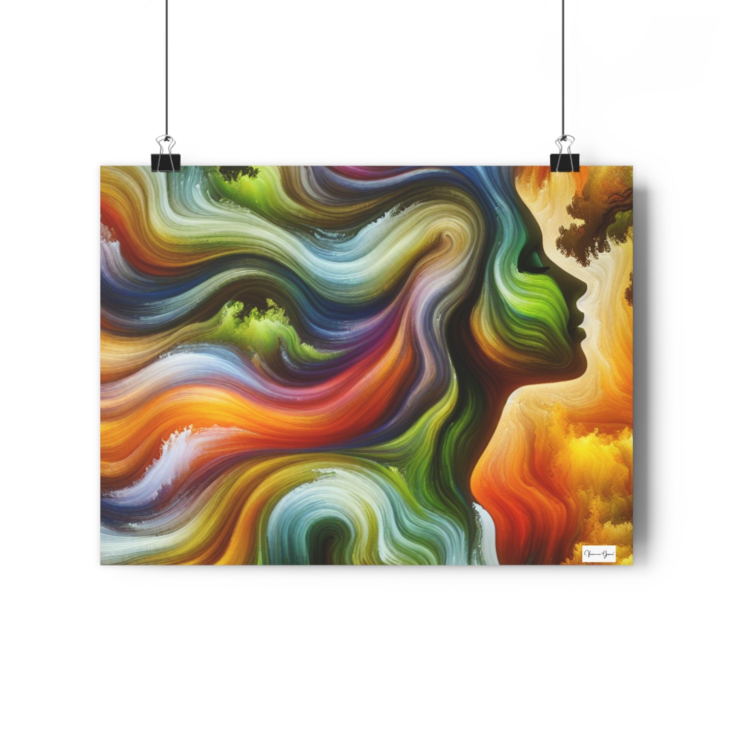 Giclée Art Print - Into The Wind - Vivienne Grace