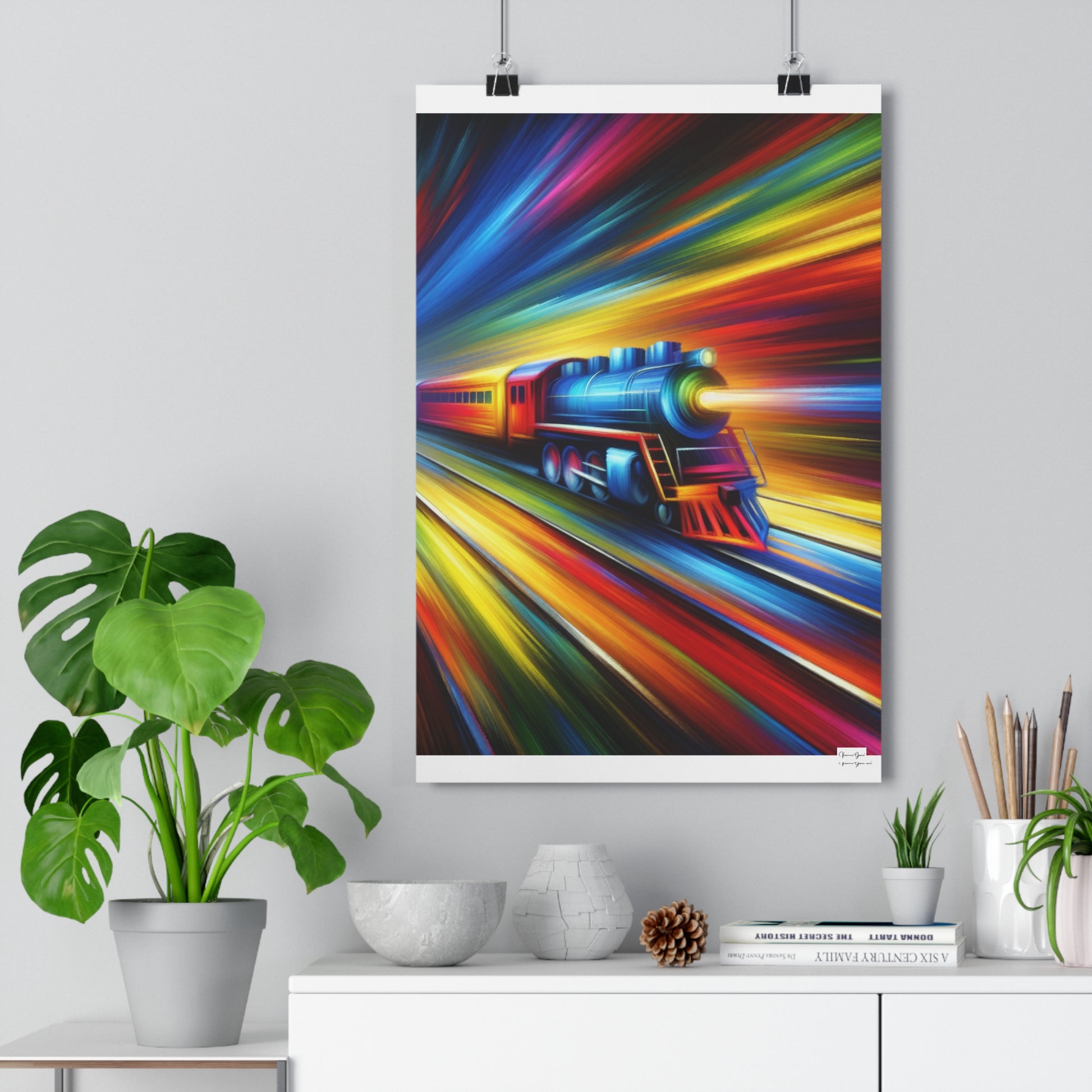 Giclée Art Print - The Train - Vivienne Grace