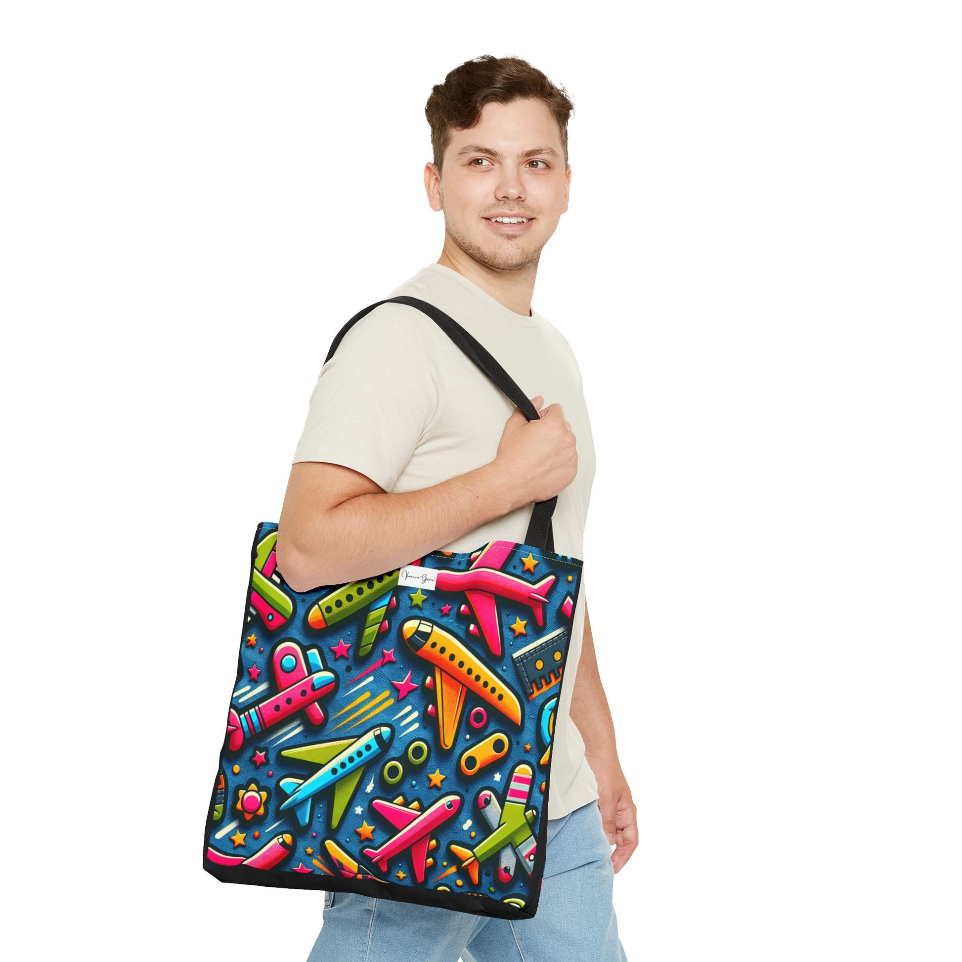 Tote Bag - AIRPLANES - Vivienne Grace
