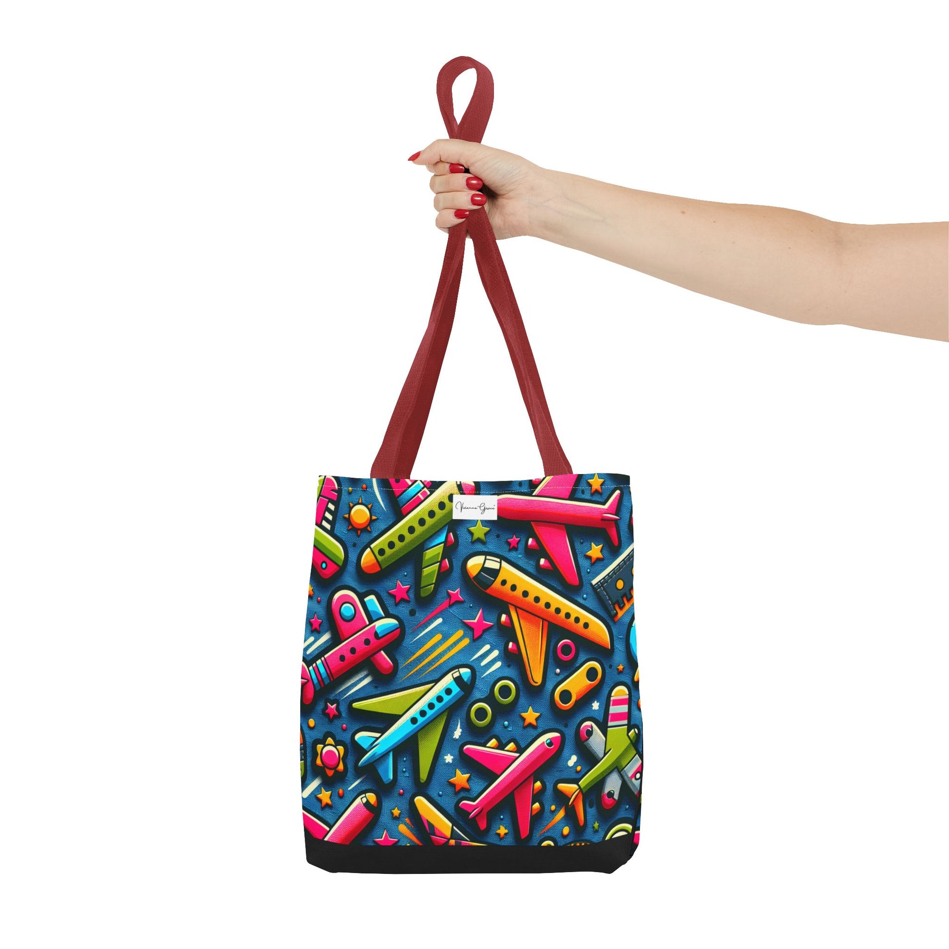 Tote Bag - AIRPLANES - Vivienne Grace