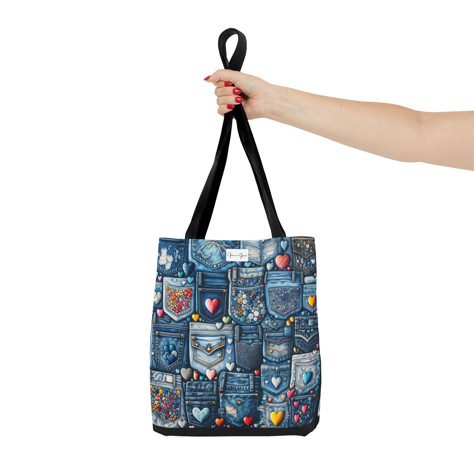 Tote Bag - BLUE JEANS - Vivienne Grace