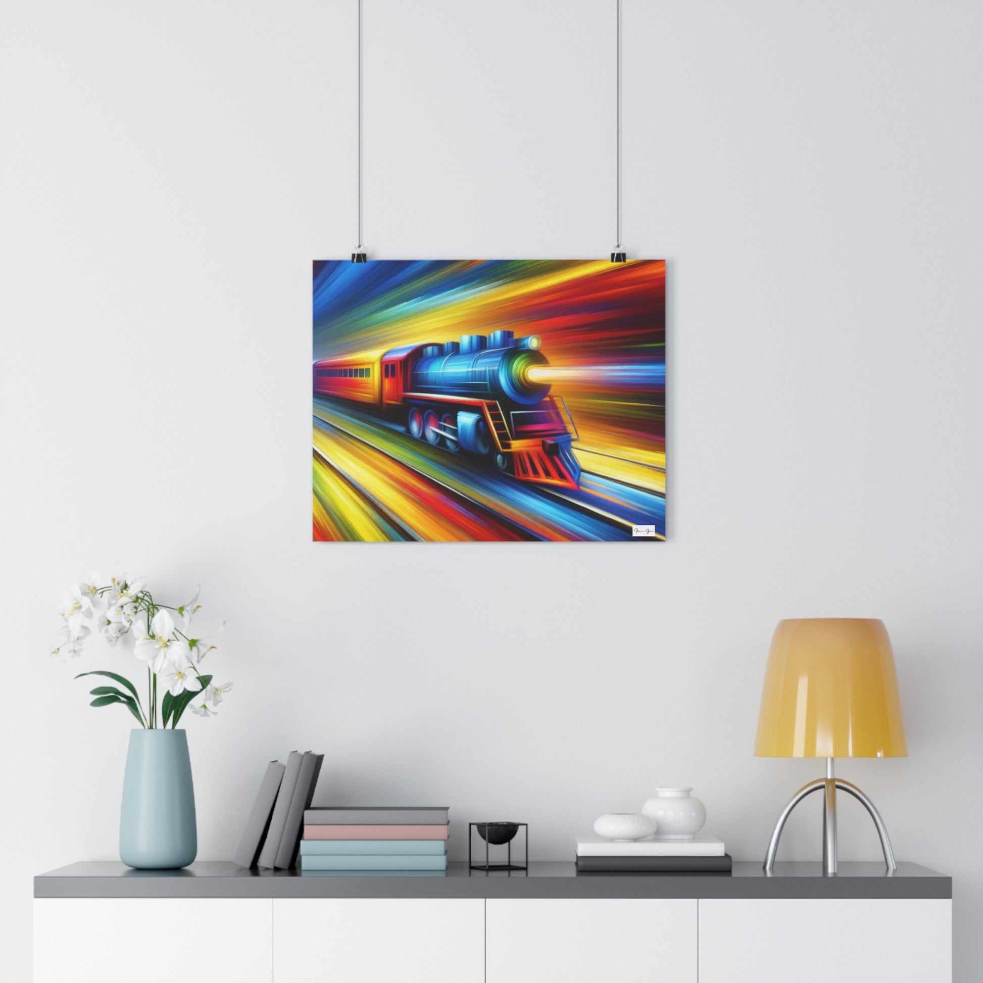 Giclée Art Print - The Train - Vivienne Grace