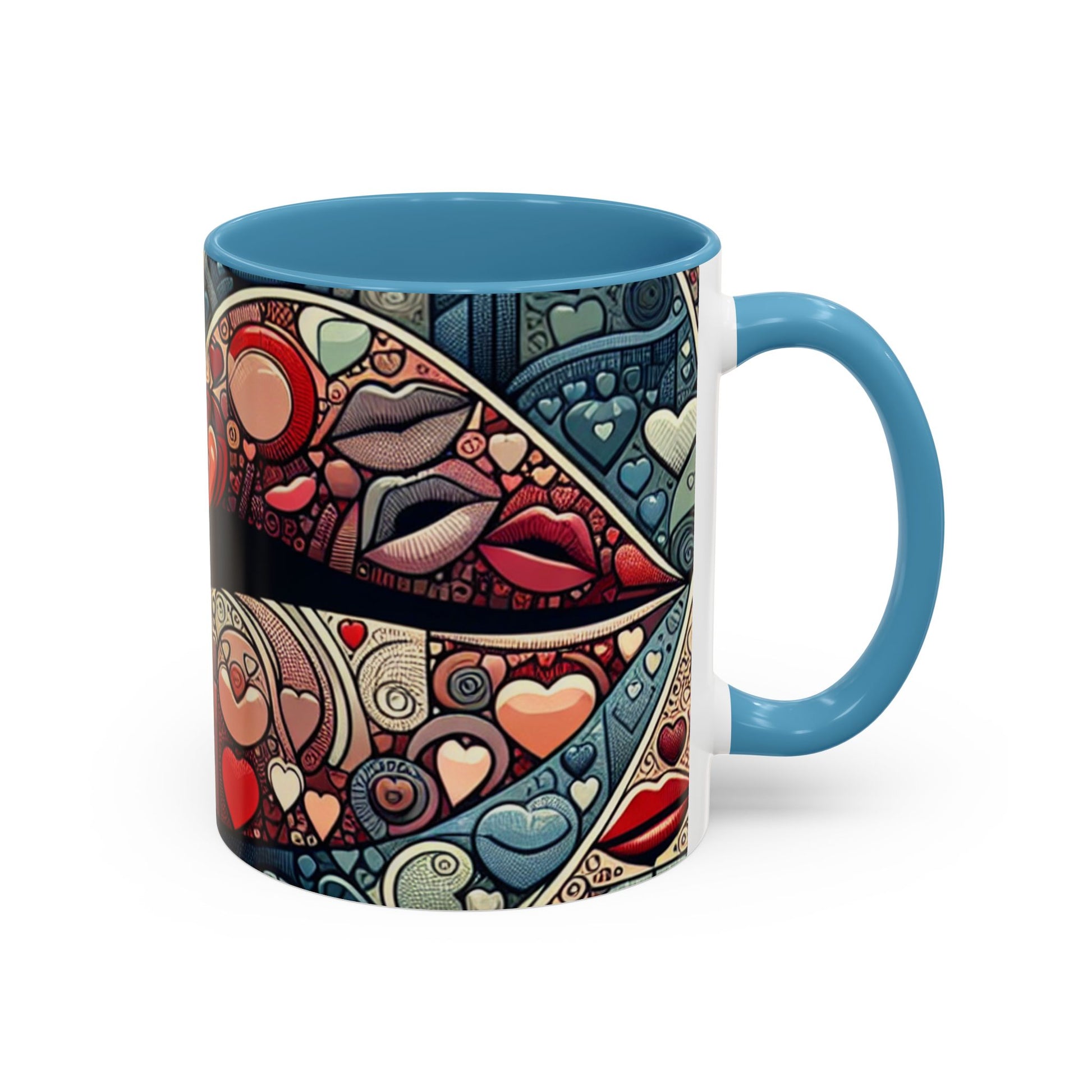 Coffee Mug - BLUE LIPS - Vivienne Grace