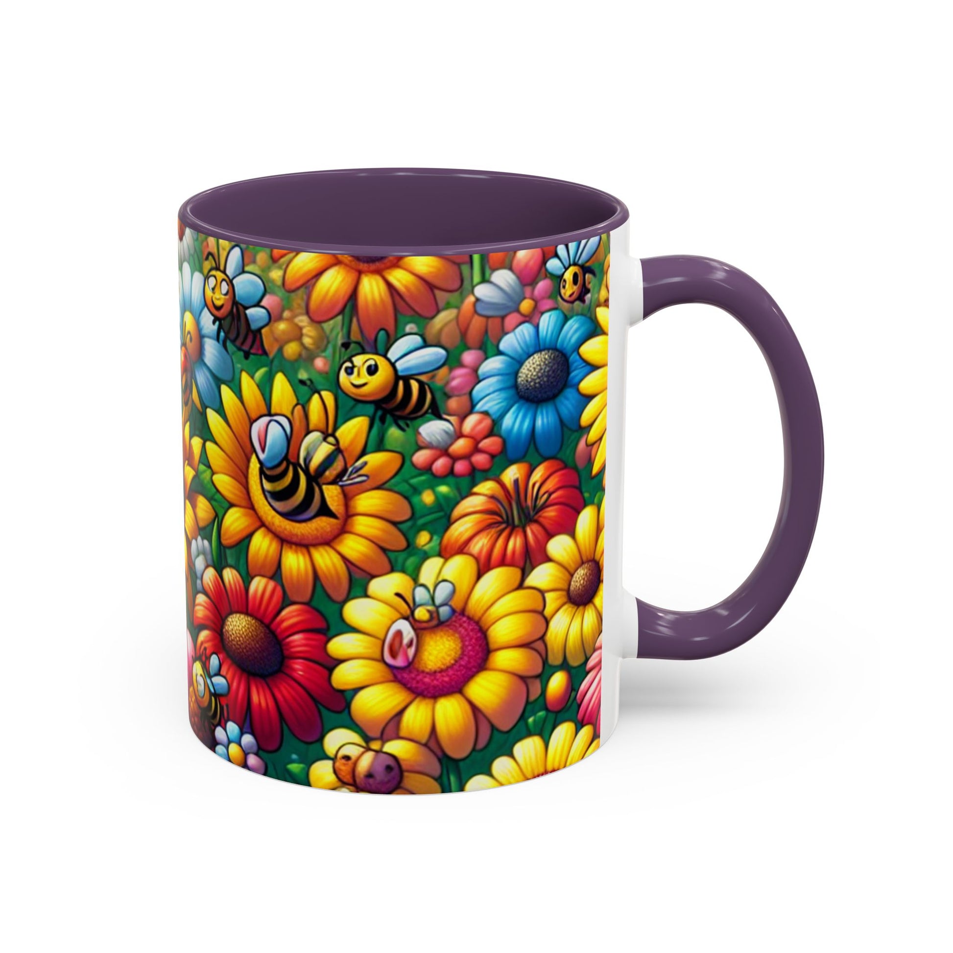 Coffee Mug - SUNFLOWERS/BEES - Vivienne Grace
