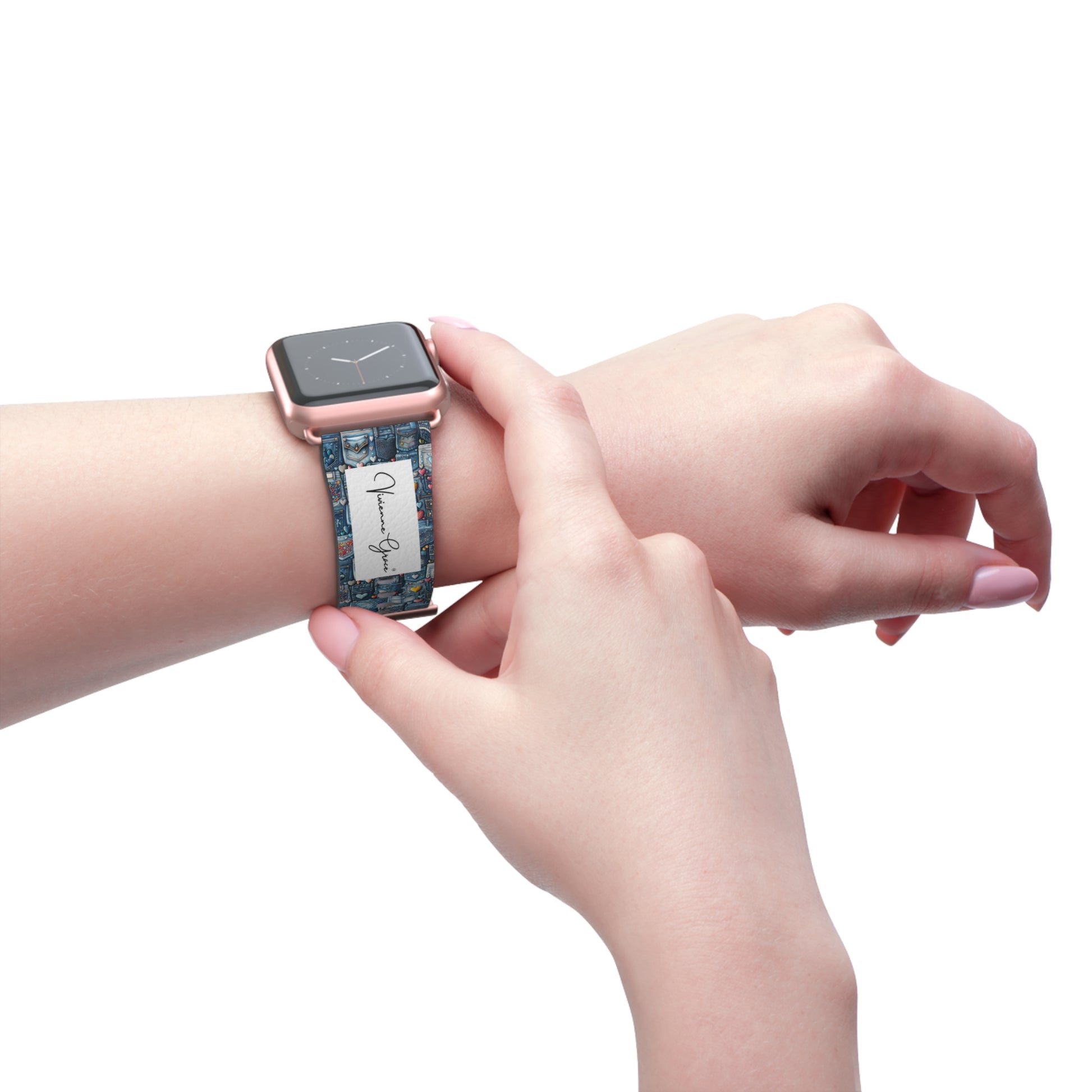 Watch Band - BLUE JEANS - Vivienne Grace