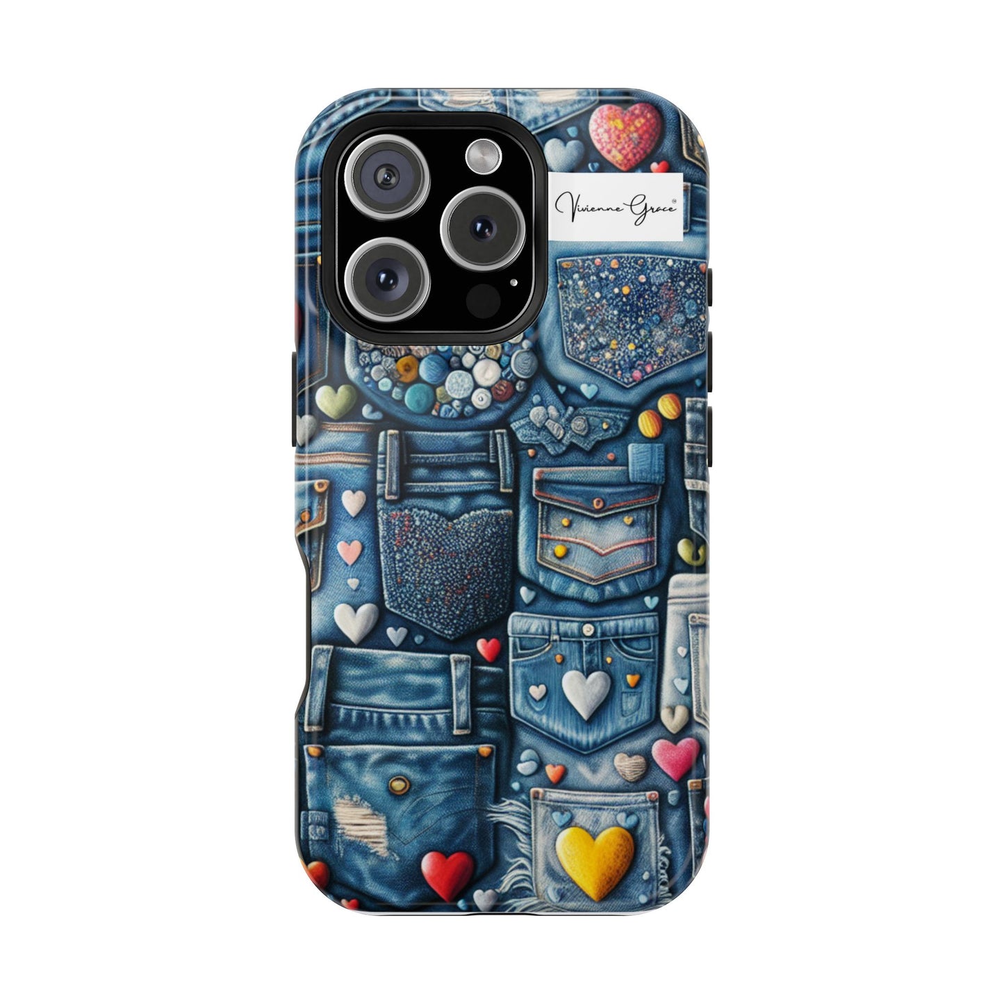 IPhone - Impact-Resistant Case - BLUE JEANS