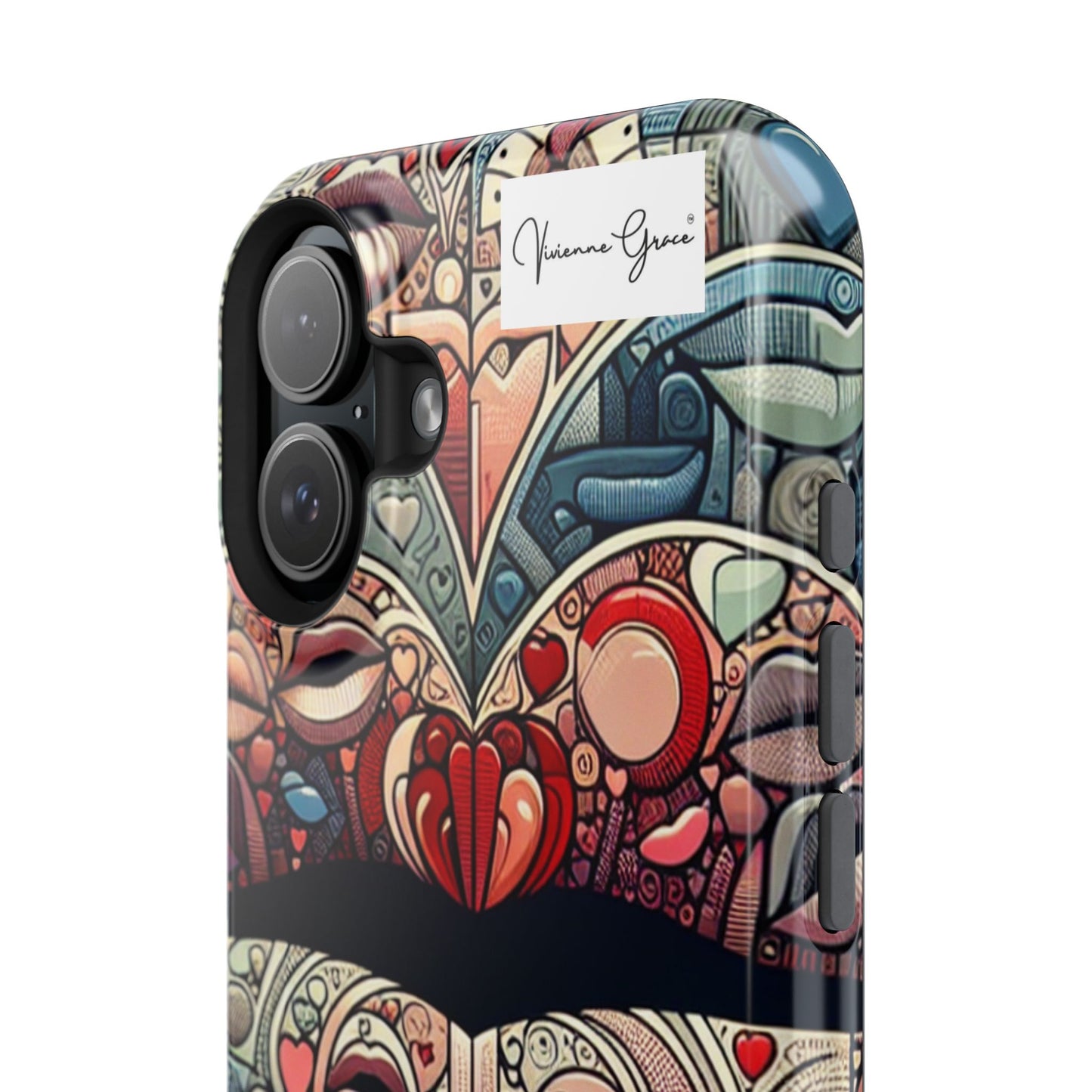IPhone - Impact-Resistant Cases - BLUE LIPS - Vivienne Grace