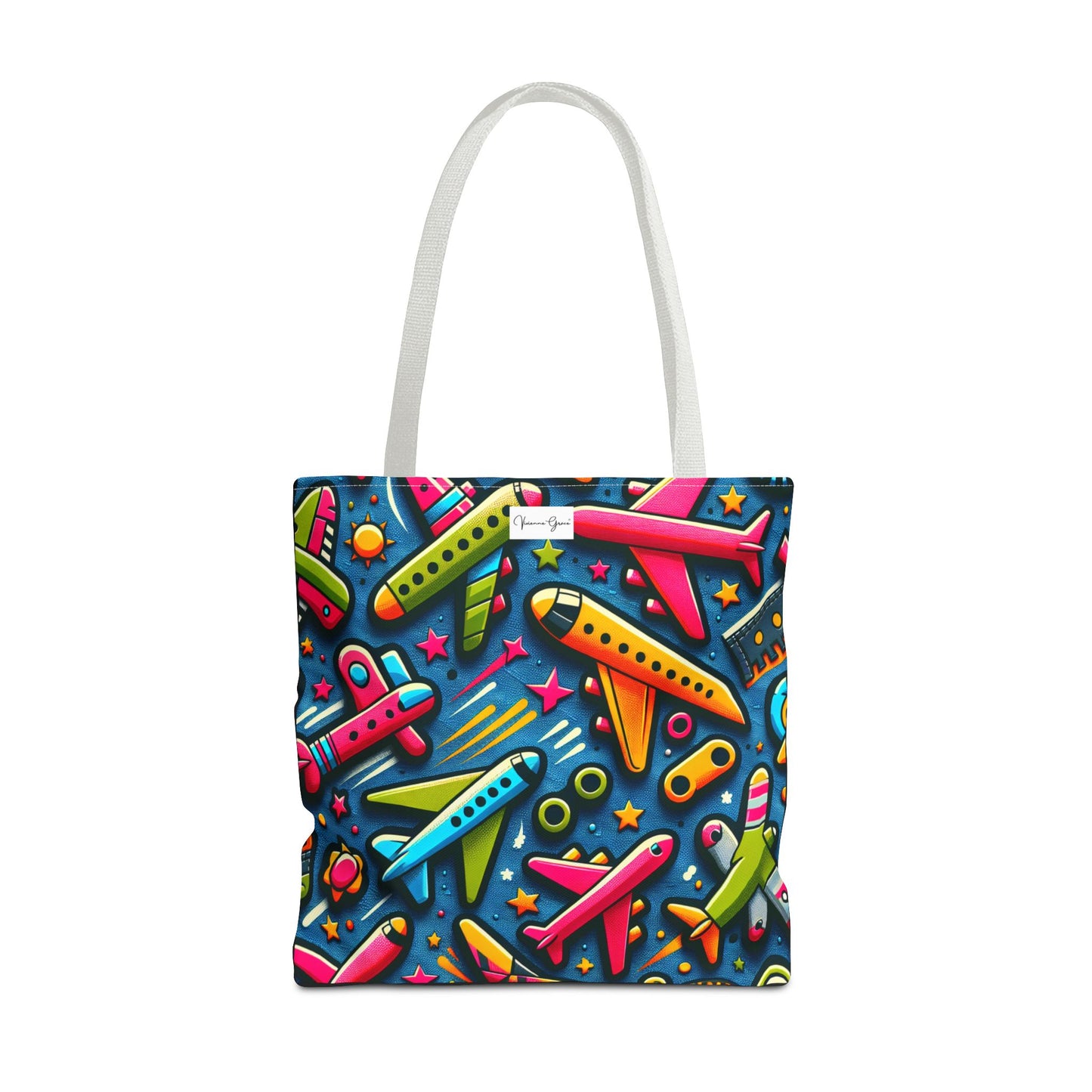 Tote Bag - AIRPLANES - Vivienne Grace
