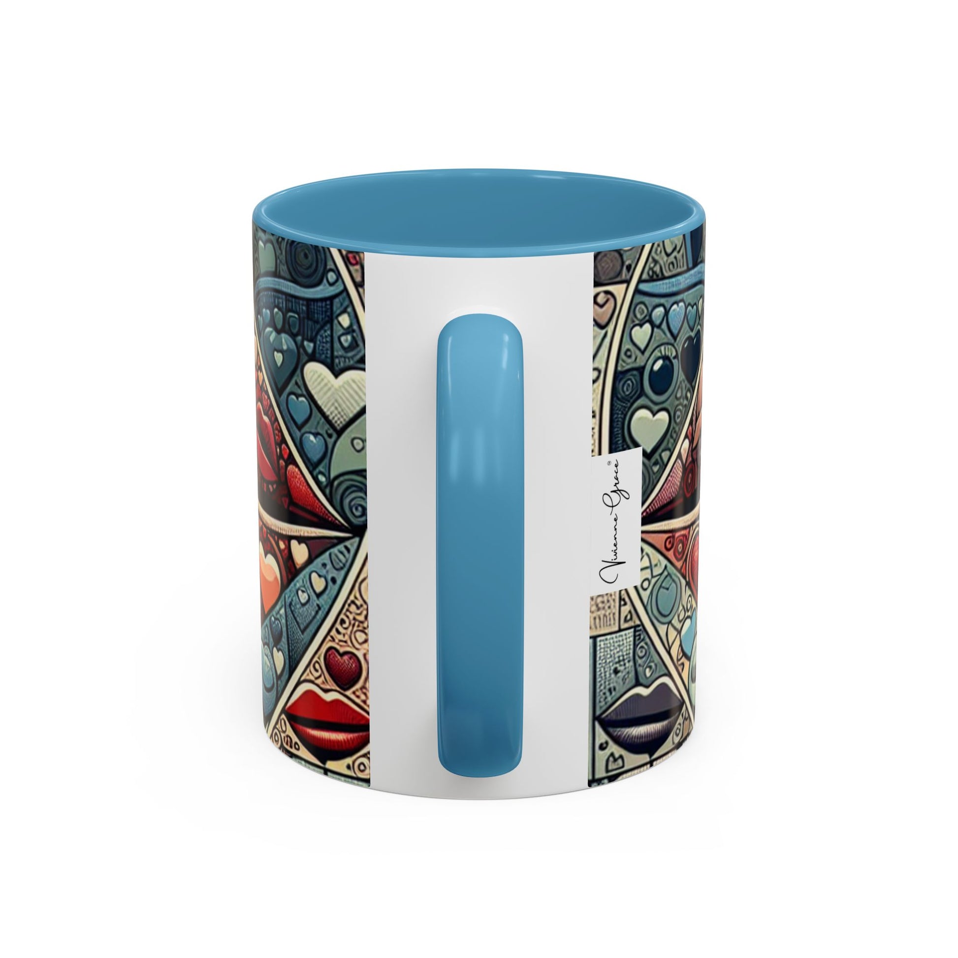 Coffee Mug - BLUE LIPS - Vivienne Grace