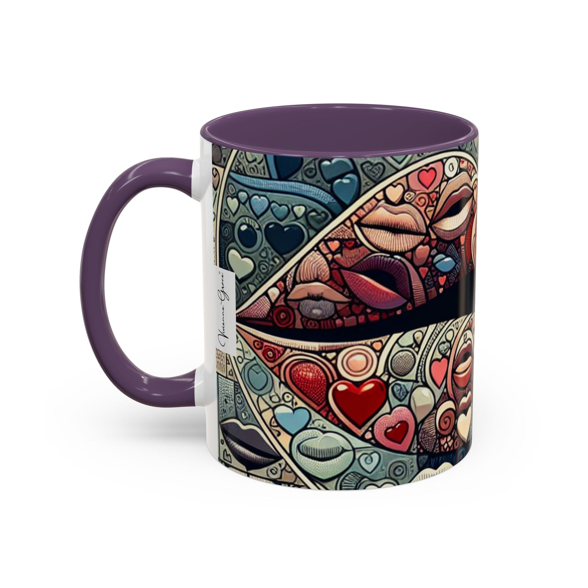 Coffee Mug - BLUE LIPS - Vivienne Grace