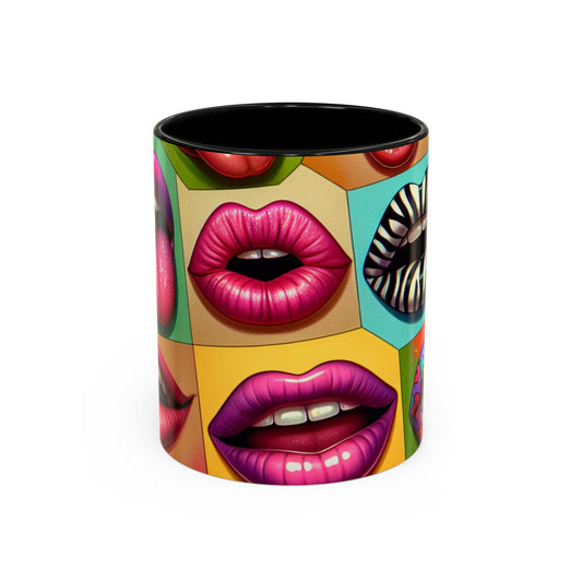 Accent Coffee Mug - LIPS - Vivienne Grace