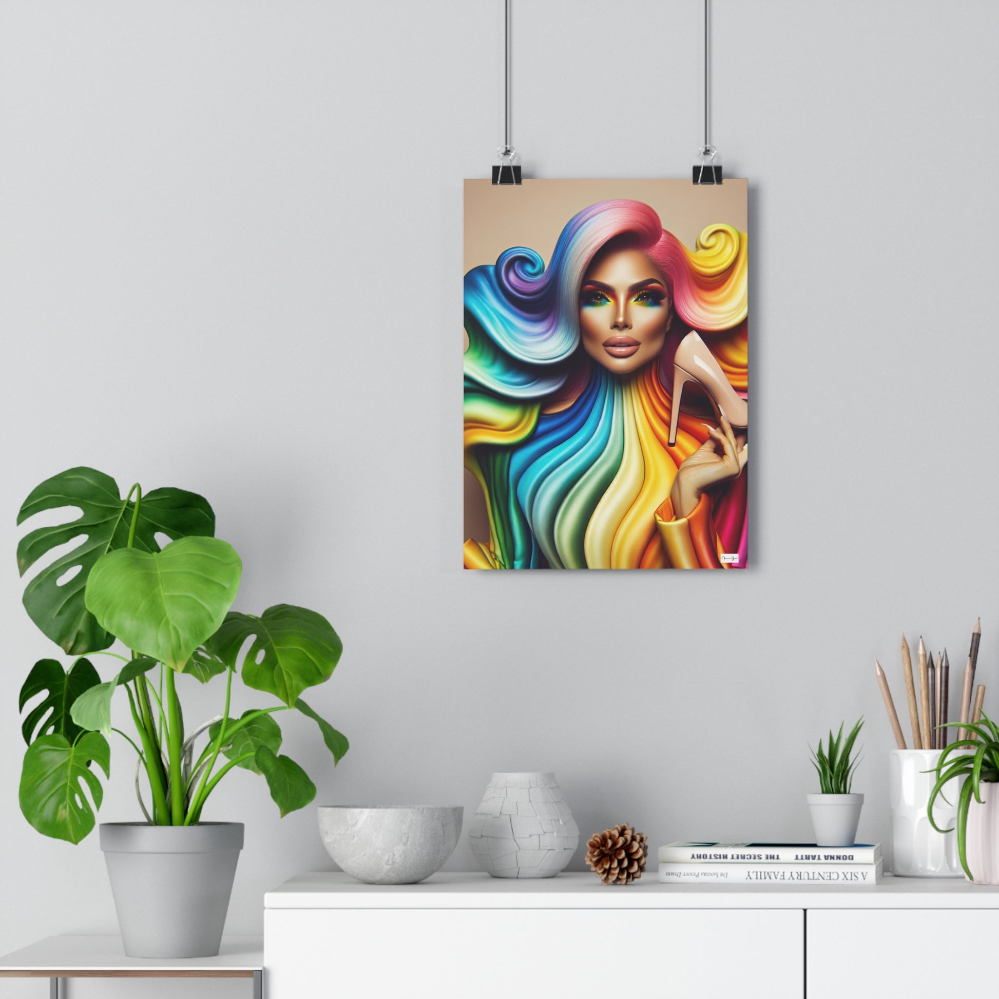 Giclée Art Print - Glamorous - Vivienne Grace