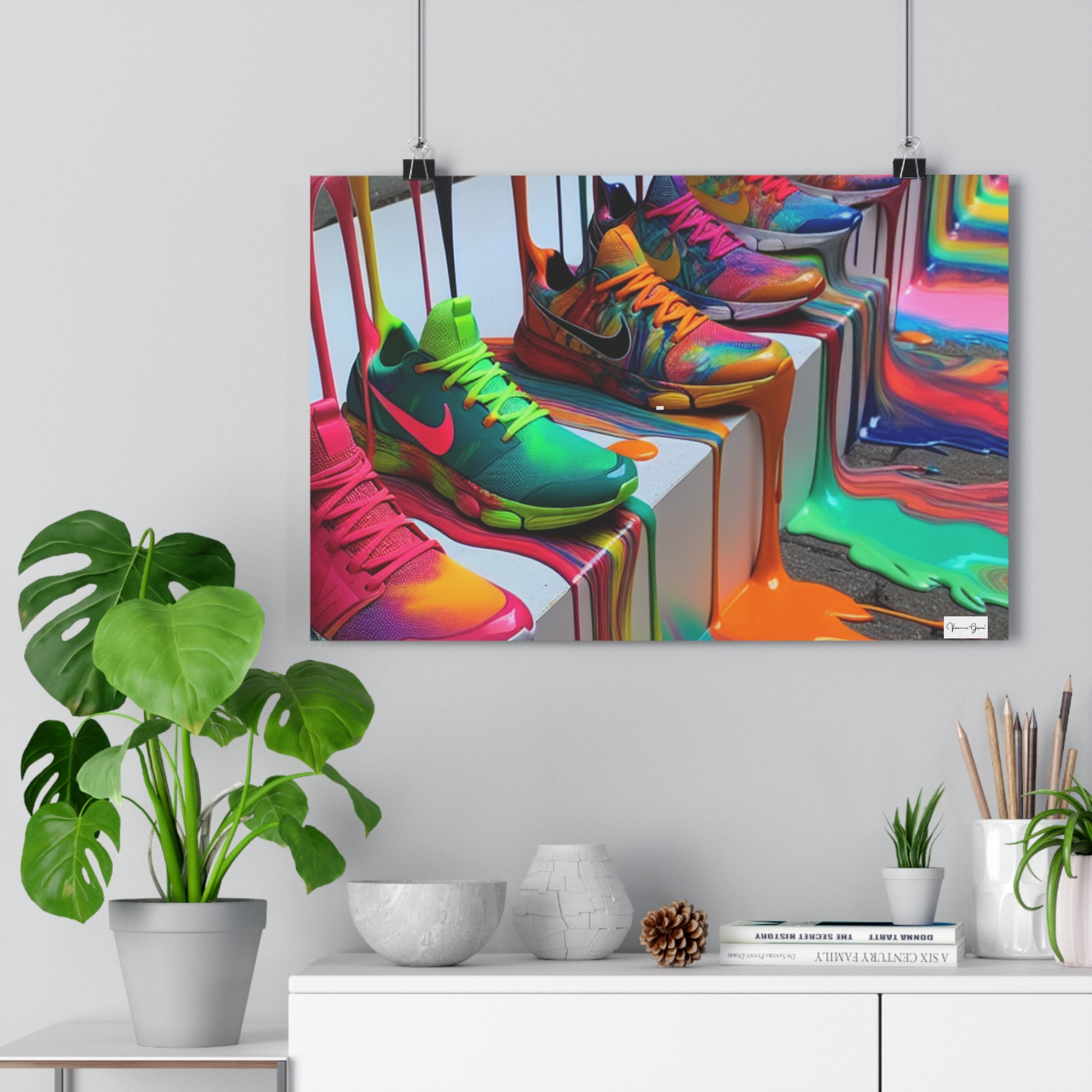 Giclée Art Print - Sneaker Fun - Vivienne Grace