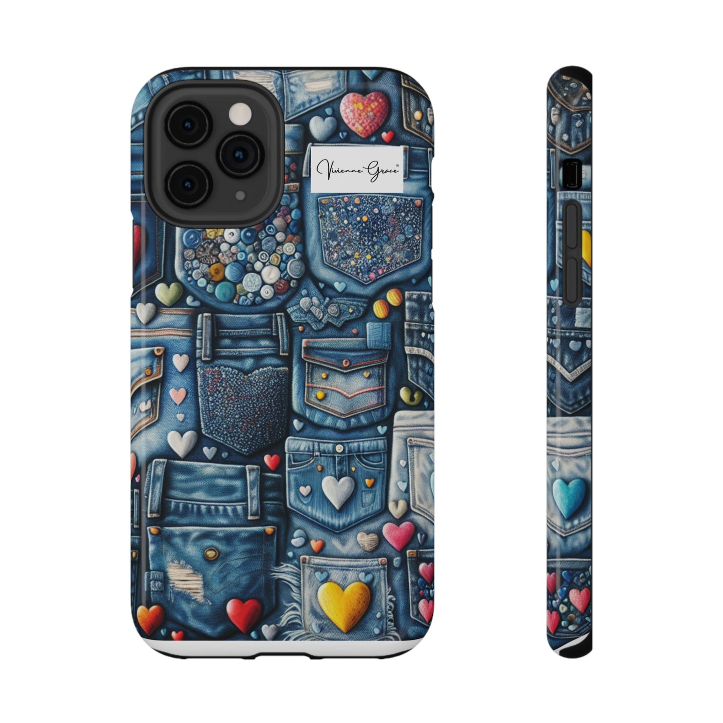 IPhone - Impact-Resistant Case - BLUE JEANS