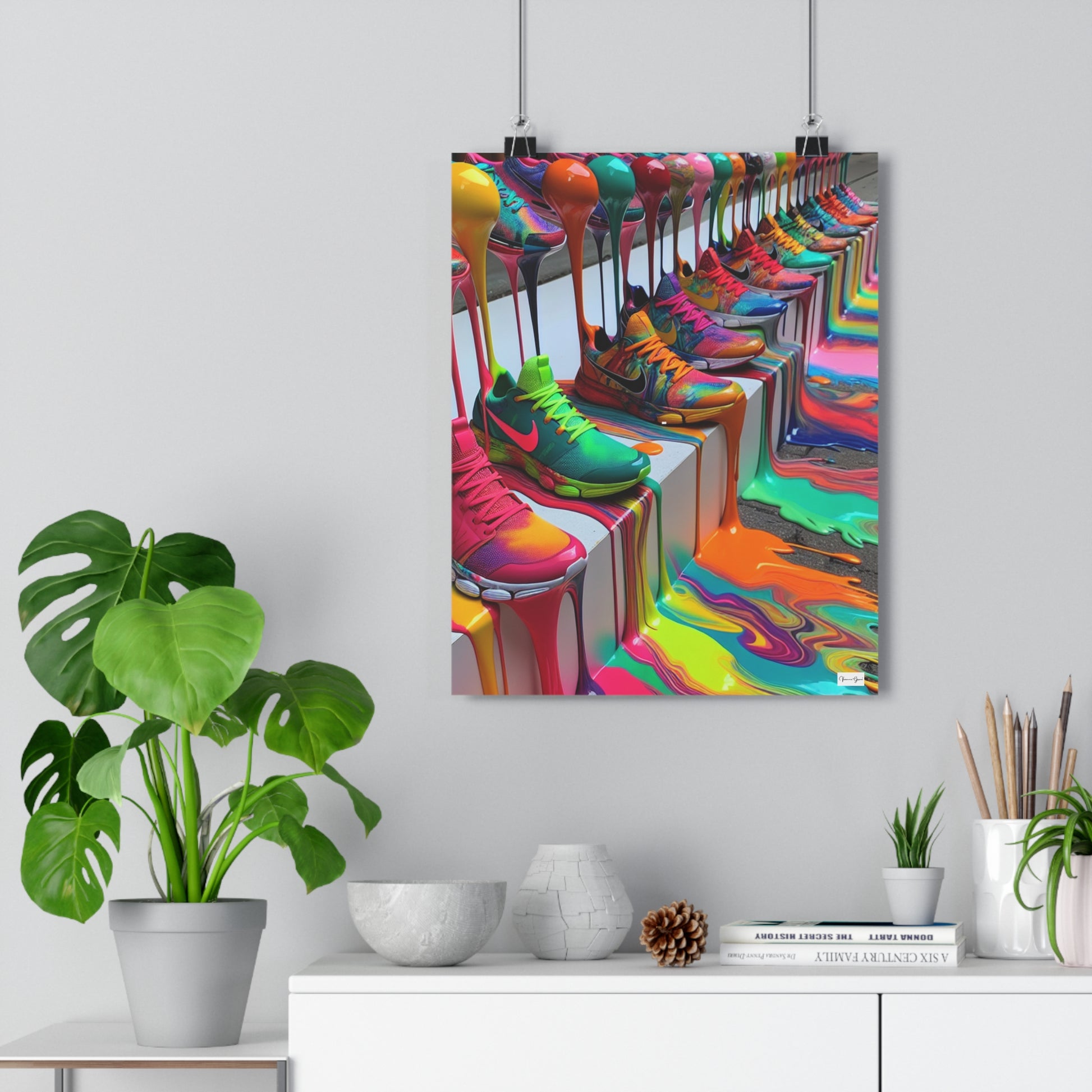 Giclée Art Print - Sneaker Fun - Vivienne Grace