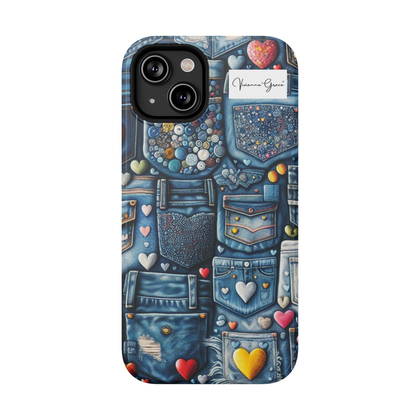 IPhone - Impact-Resistant Case - BLUE JEANS