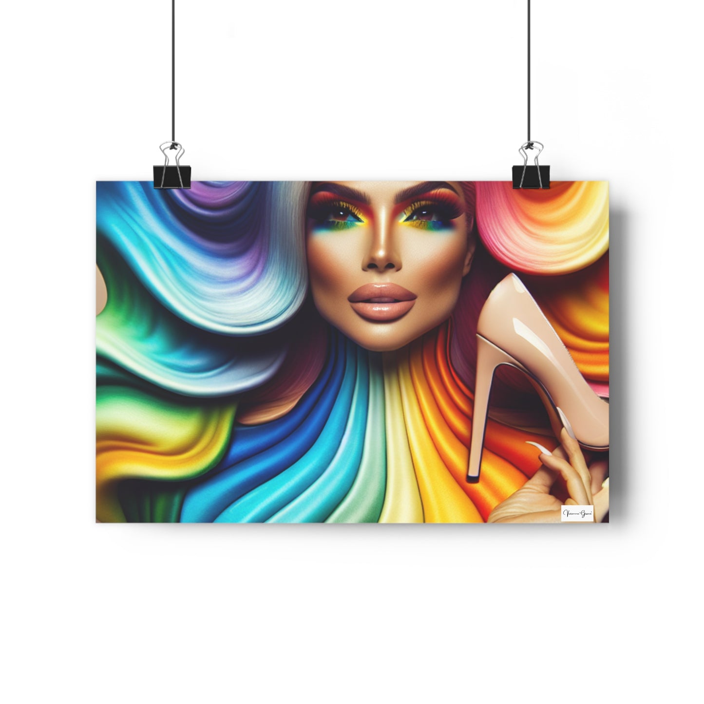 Giclée Art Print - Glamorous - Vivienne Grace