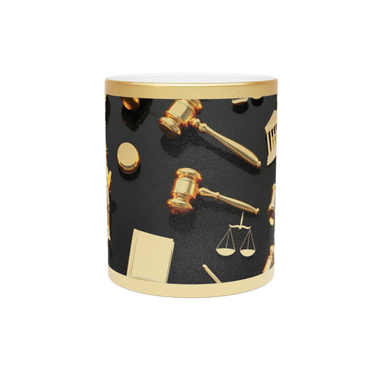 Metallic Mug - LEGAL - Vivienne Grace