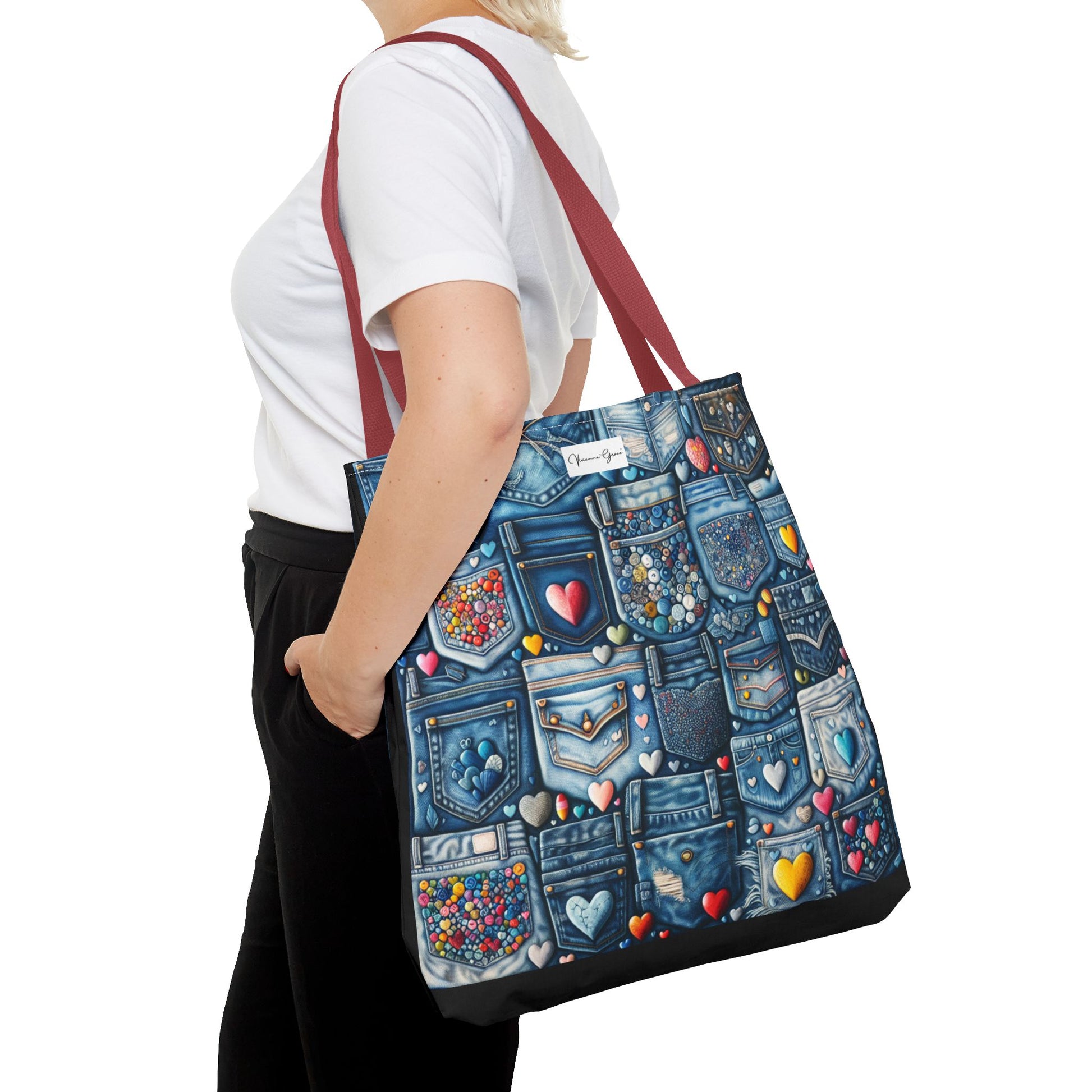 Tote Bag - BLUE JEANS - Vivienne Grace