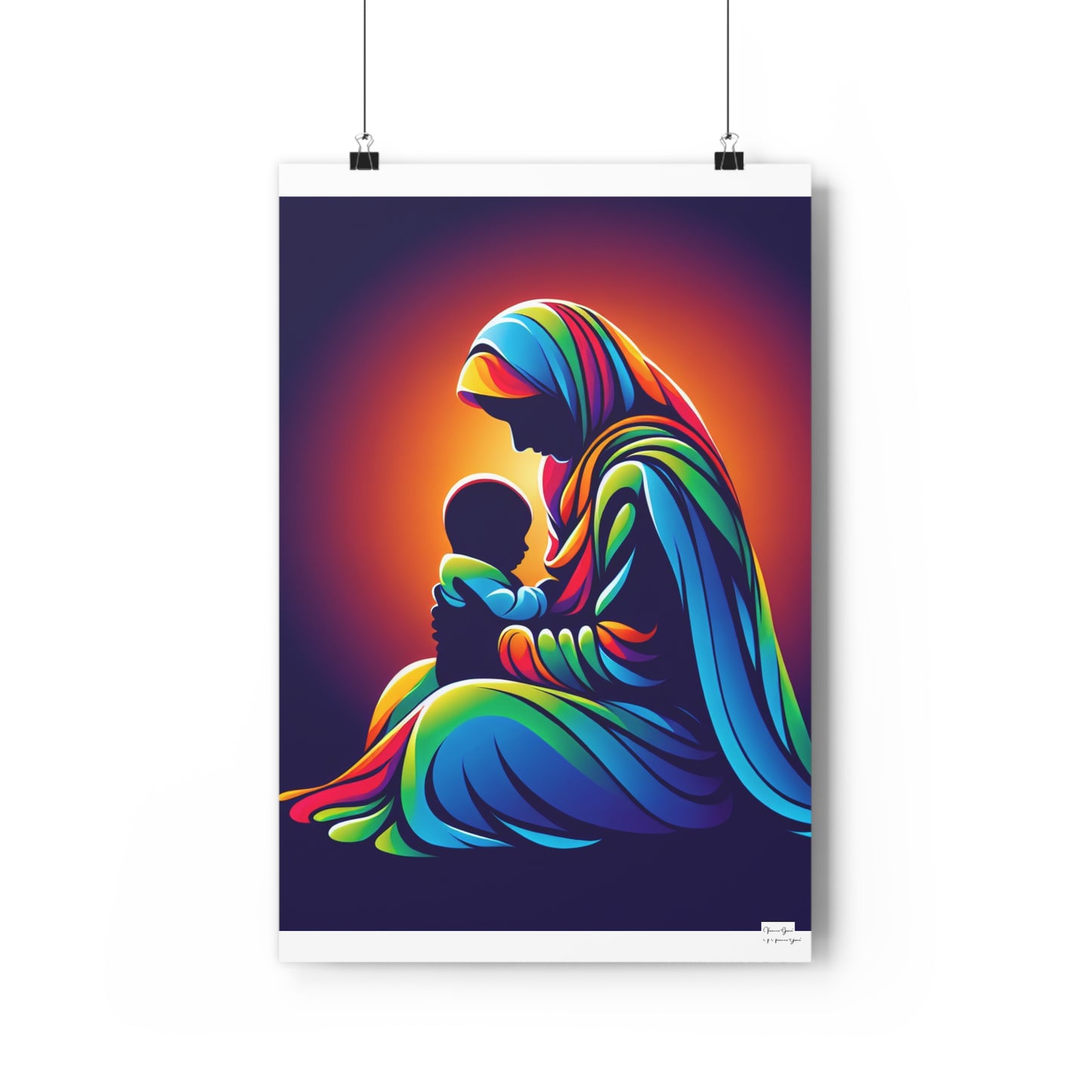 Giclée Art Print - Loving Mother - Vivienne Grace