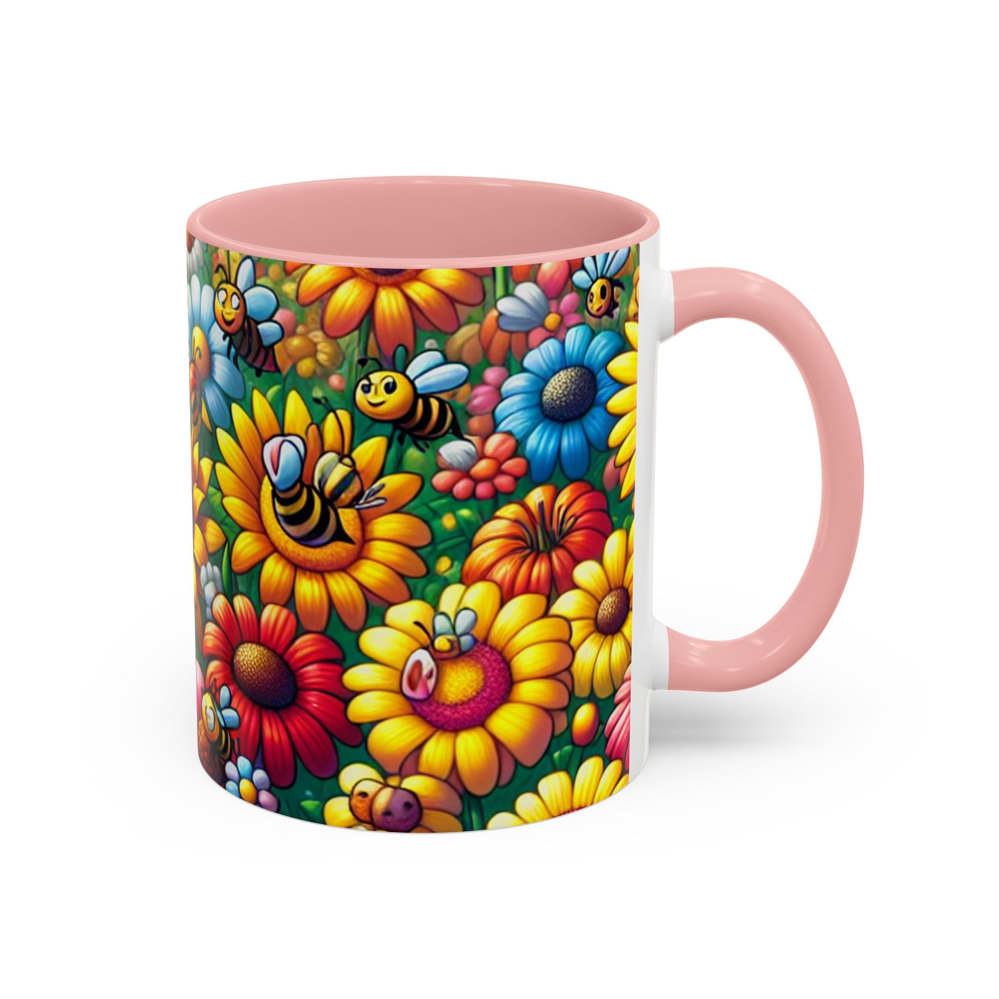 Coffee Mug - SUNFLOWERS/BEES - Vivienne Grace