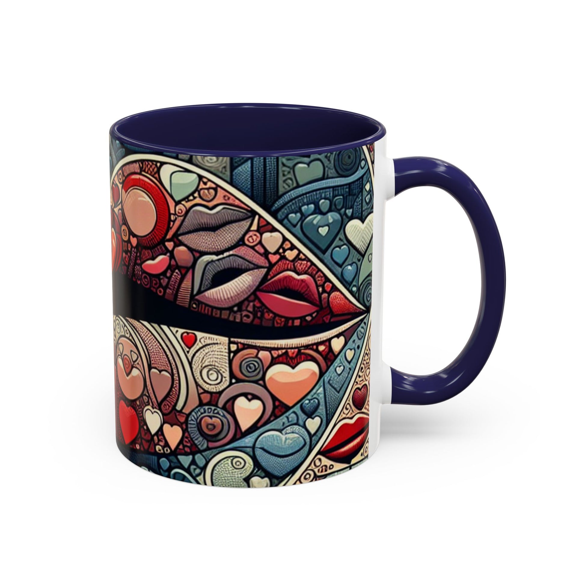 Coffee Mug - BLUE LIPS - Vivienne Grace