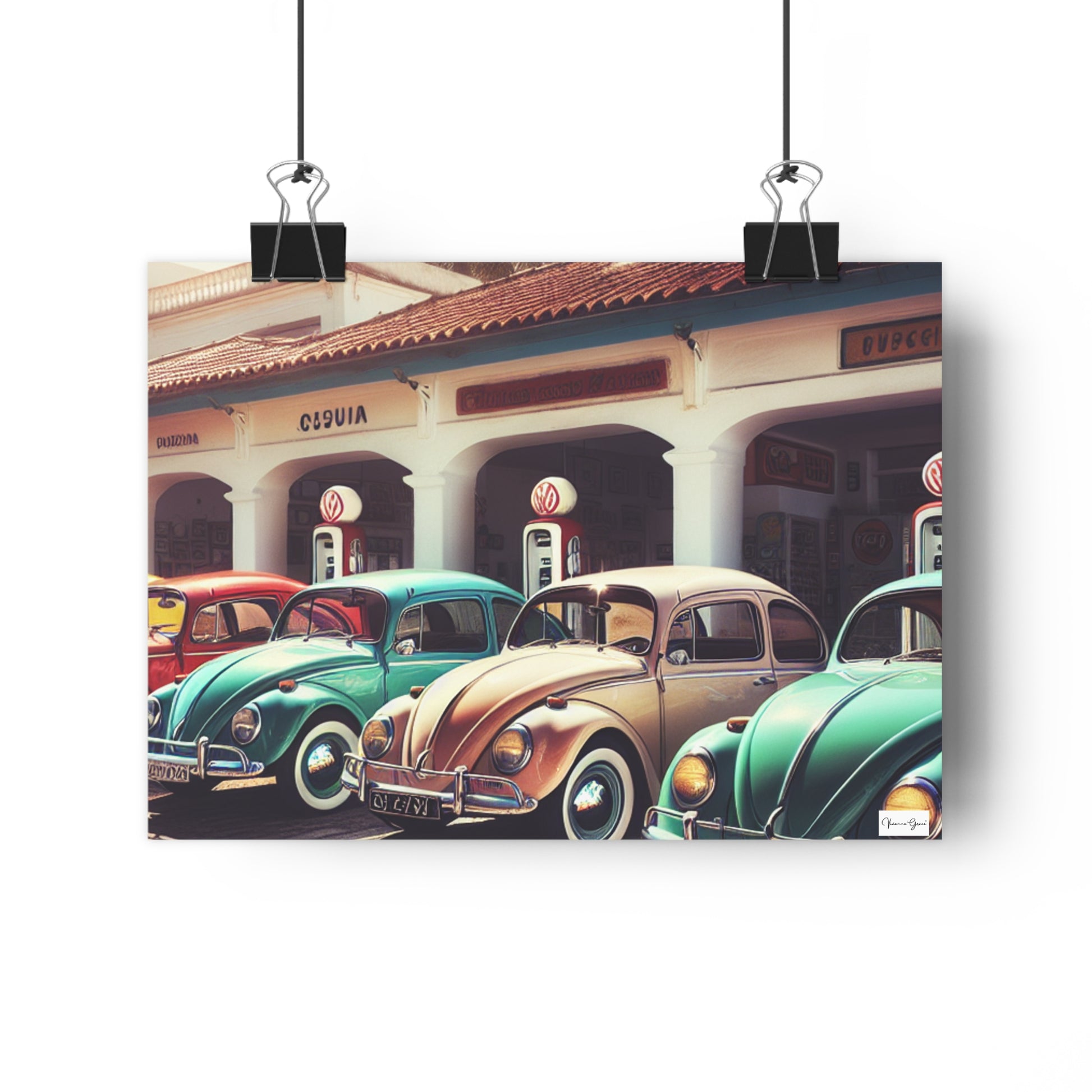 Giclée Art Print - VW BUG - Vivienne Grace