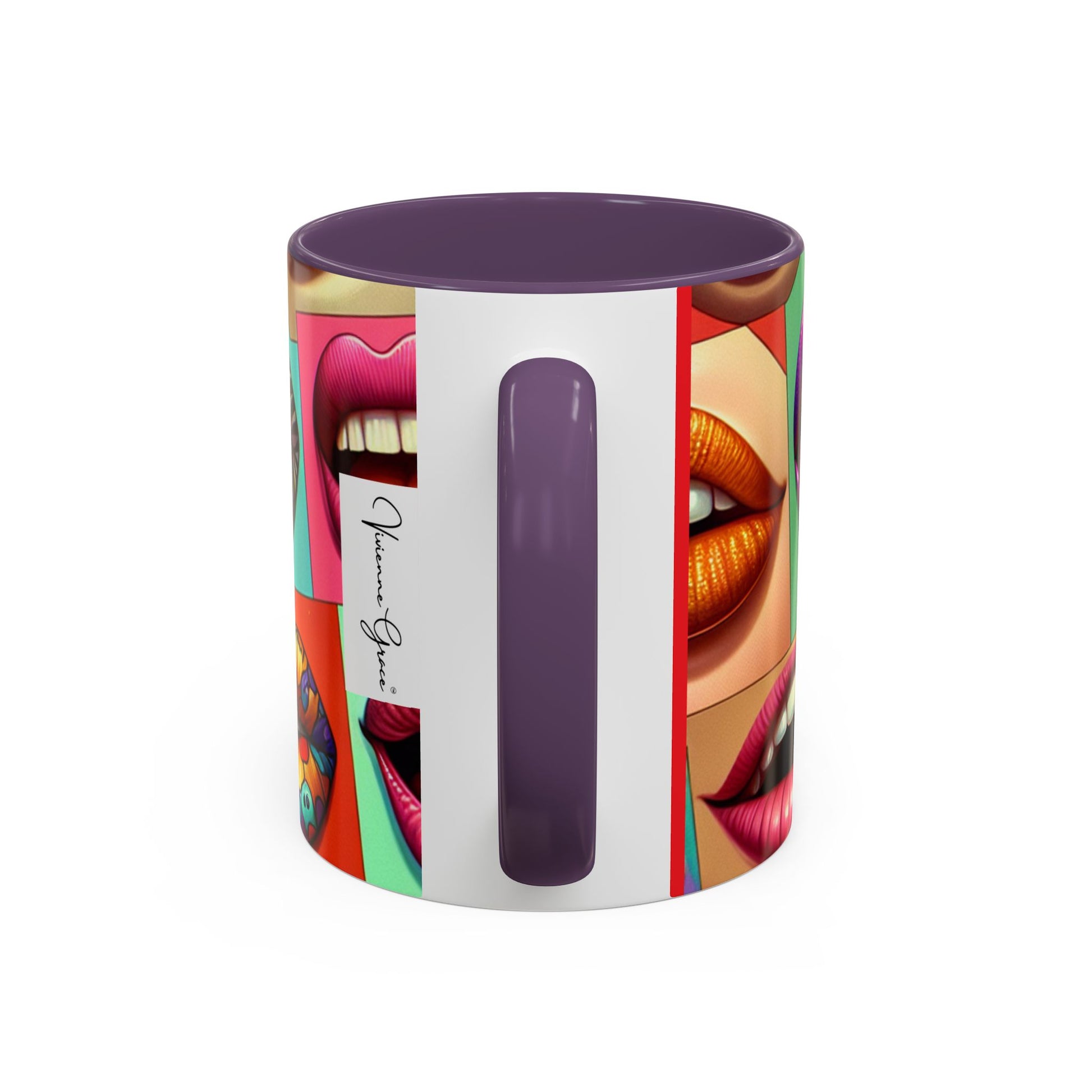 Accent Coffee Mug - LIPS - Vivienne Grace