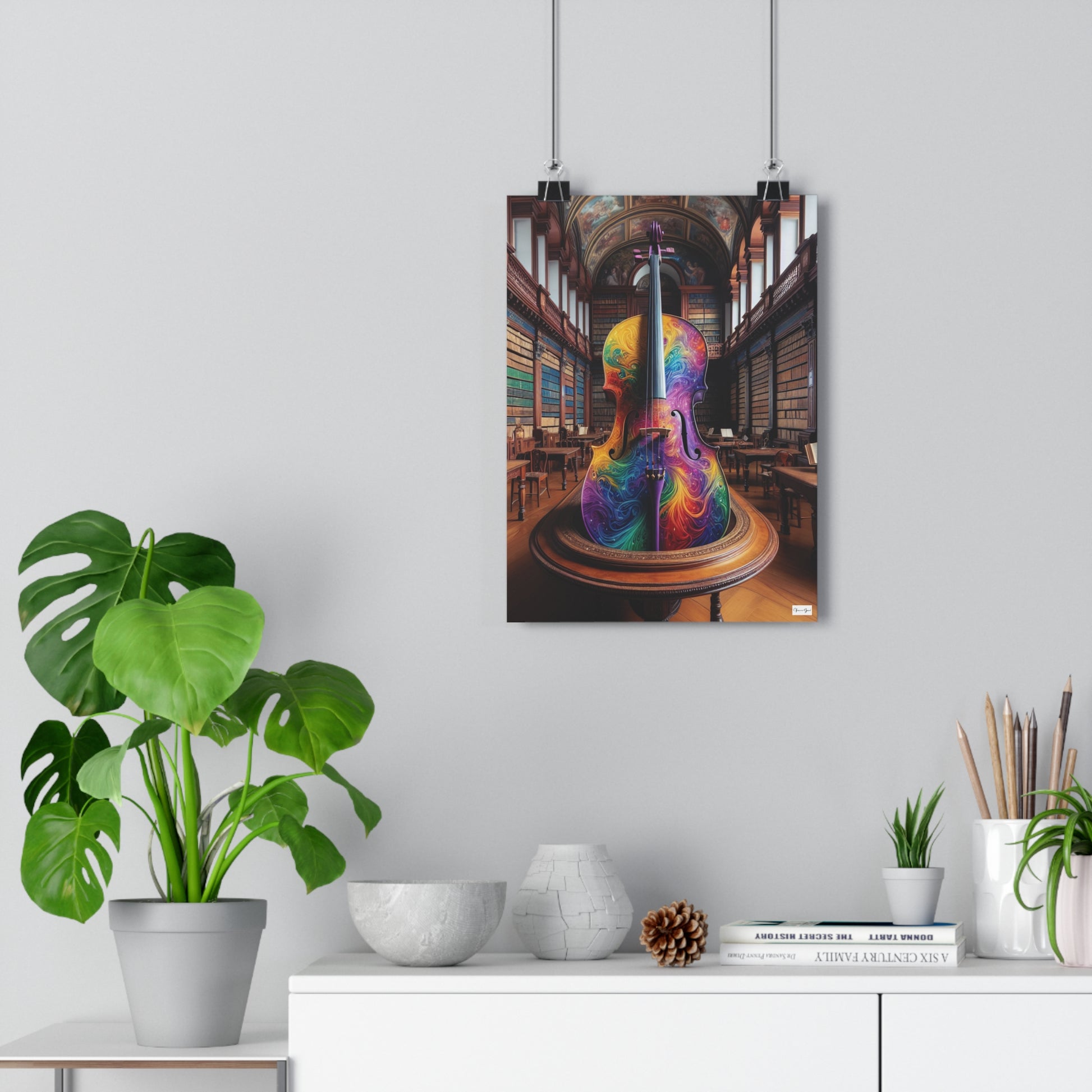 Giclée Art Print - Cello - Vivienne Grace