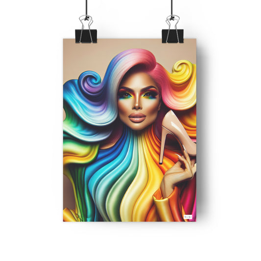 Giclée Art Print - Glamorous - Vivienne Grace