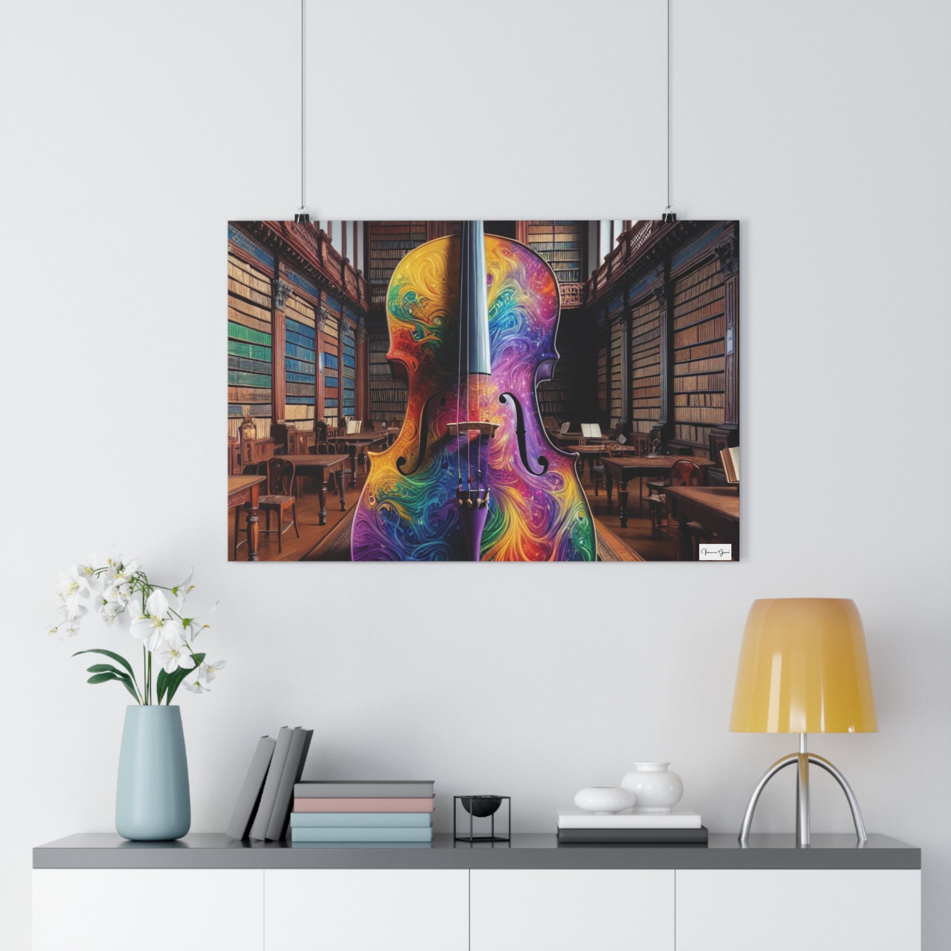 Giclée Art Print - Cello - Vivienne Grace