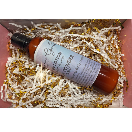 Moisturizing Body Lotion - BABY POWDER Scent - Vivienne Grace