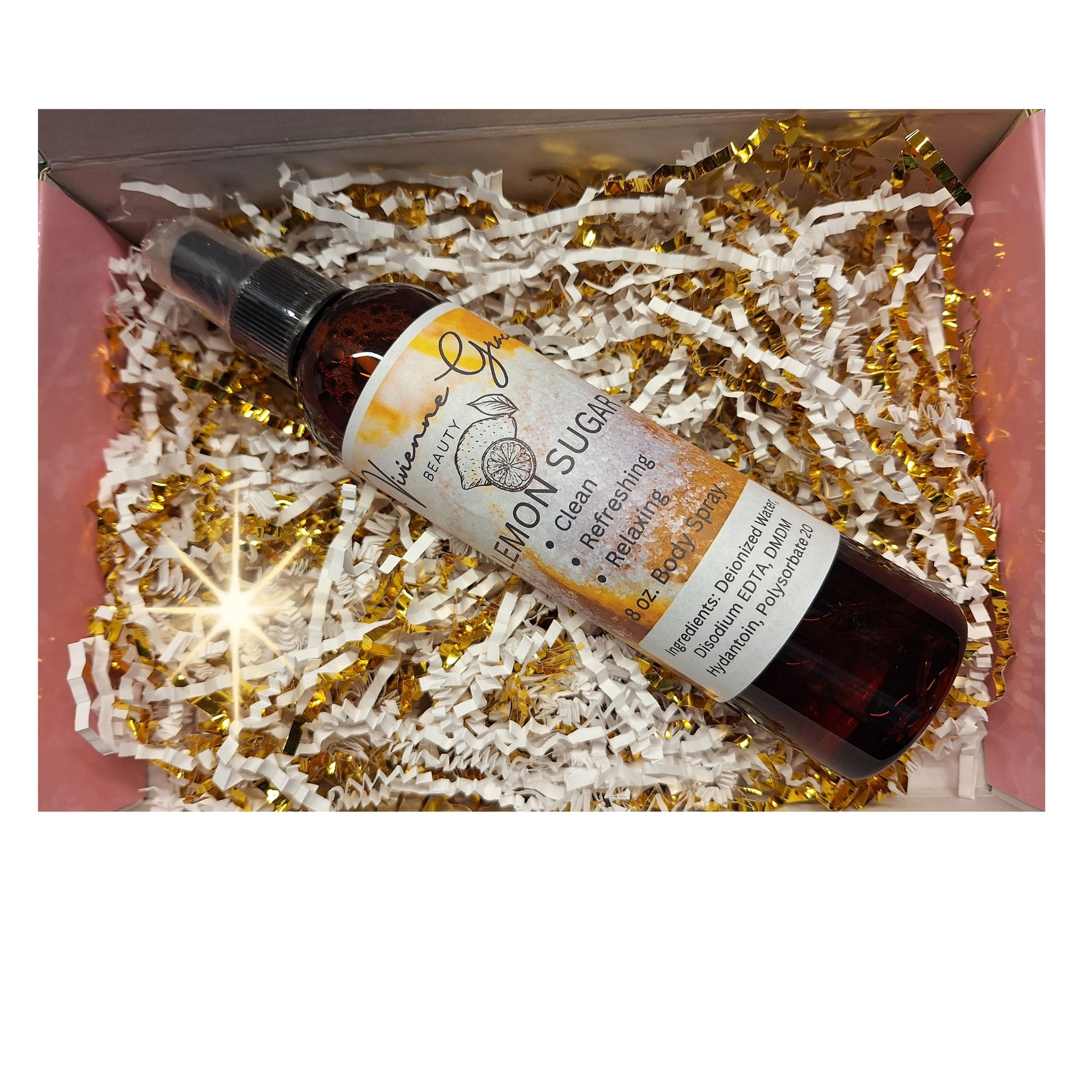 Lemon Sugar Body Spray - Embrace the Zest of Life! - Vivienne Grace