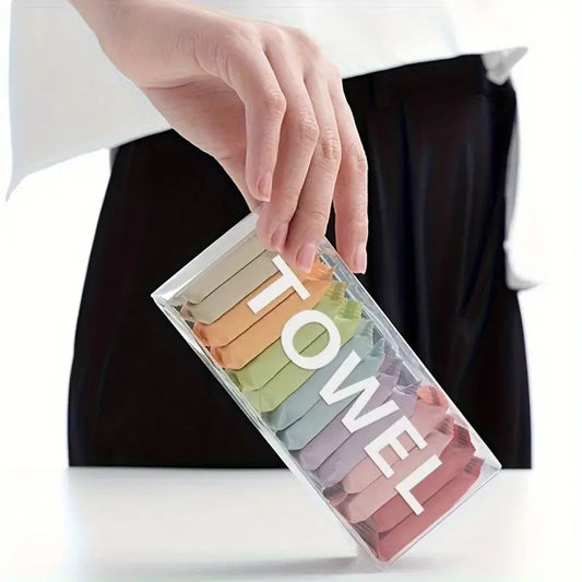 14 Piece Compressed Towel Set