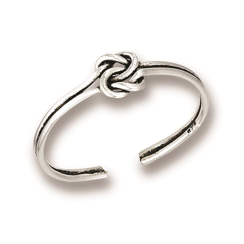 Sterling Silver Wire Wrap Knot Ring